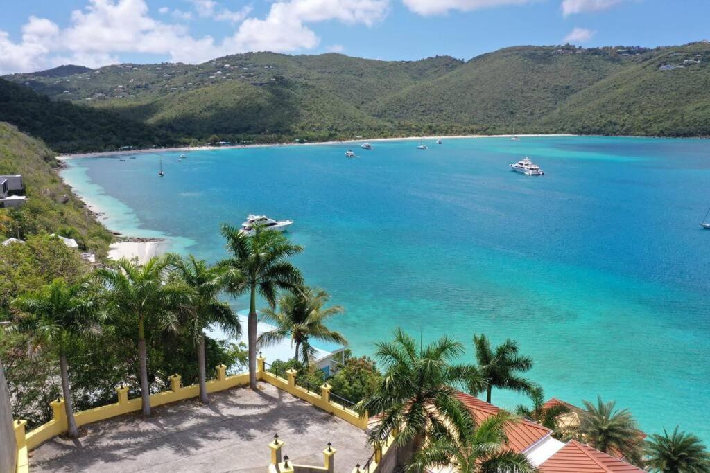 Sailfish Villa Luxury Beachfront Estate Magens Bay Cruz Bay Bagian luar foto
