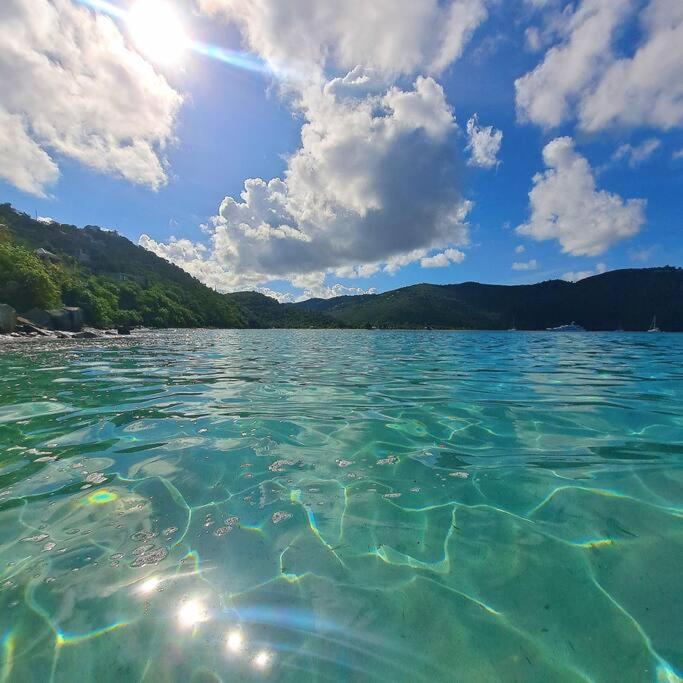 Sailfish Villa Luxury Beachfront Estate Magens Bay Cruz Bay Bagian luar foto