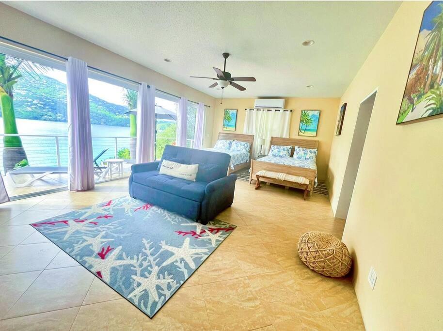 Sailfish Villa Luxury Beachfront Estate Magens Bay Cruz Bay Bagian luar foto