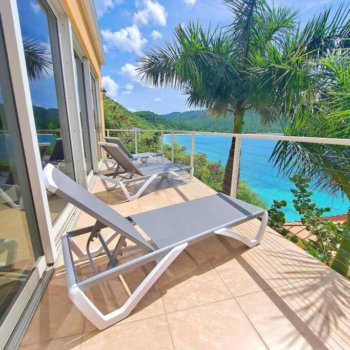 Sailfish Villa Luxury Beachfront Estate Magens Bay Cruz Bay Bagian luar foto
