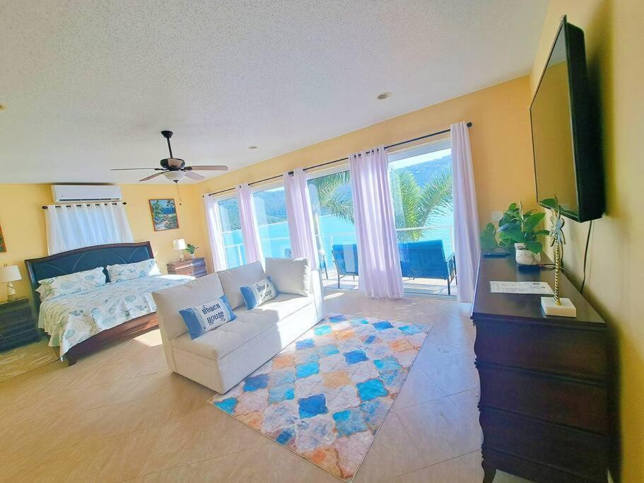 Sailfish Villa Luxury Beachfront Estate Magens Bay Cruz Bay Bagian luar foto